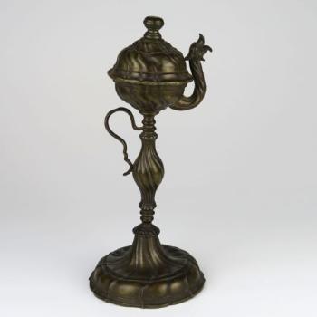 Lamp - tin - 1900 Lamp - tin - 1900