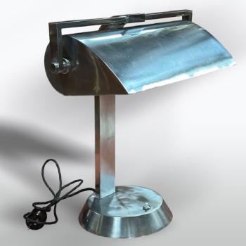 Table Lamp - nickel - 1930 Table Lamp - nickel - 1930