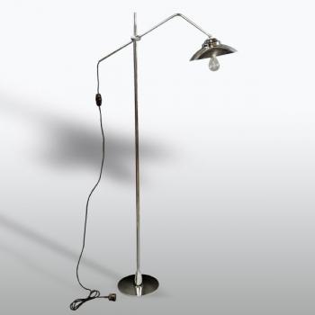 Floor Lamp - chrome, nickel - 1960